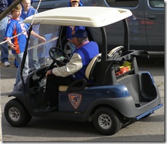 dw in golf cart