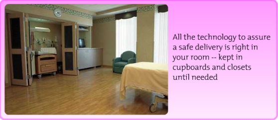 view 2 of labor/delivery room