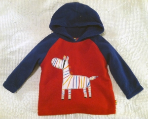 fleece sweatshirt -- new with tags